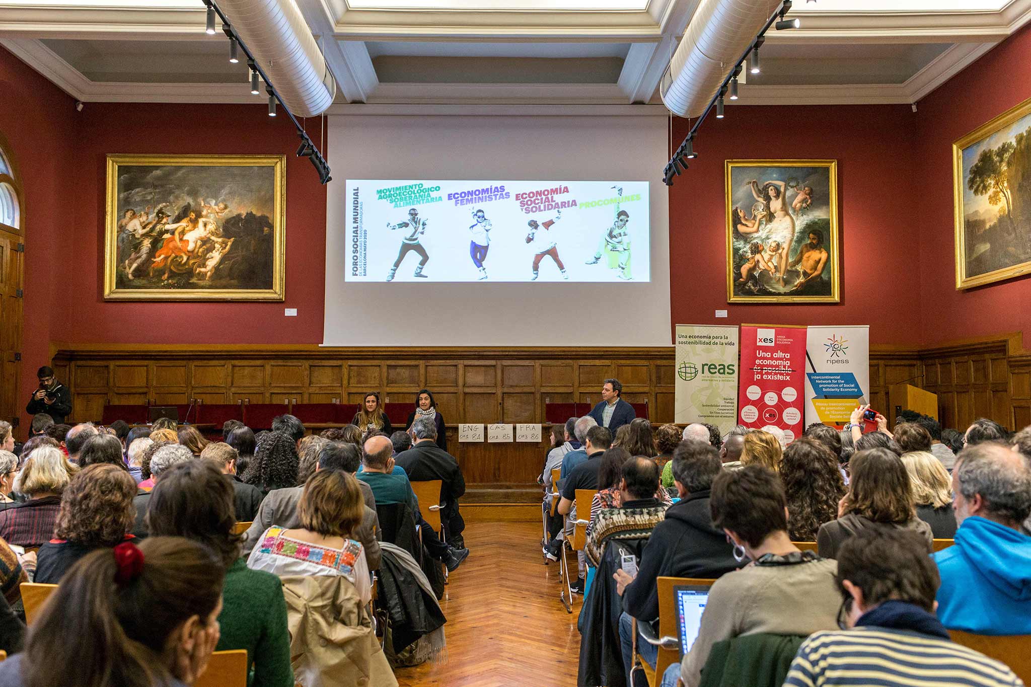 Fotografies realitzades durant la primera trobada del Fòrum Social Mundial d’Economies Transformadores (FSMET 2019).